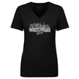 WrestleMania Women's V-Neck T-Shirt | 500 LEVEL