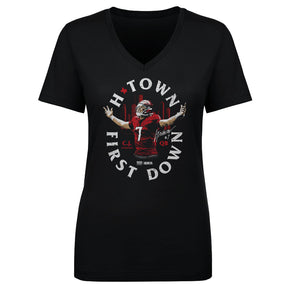 C.J. Stroud Women's V-Neck T-Shirt | 500 LEVEL
