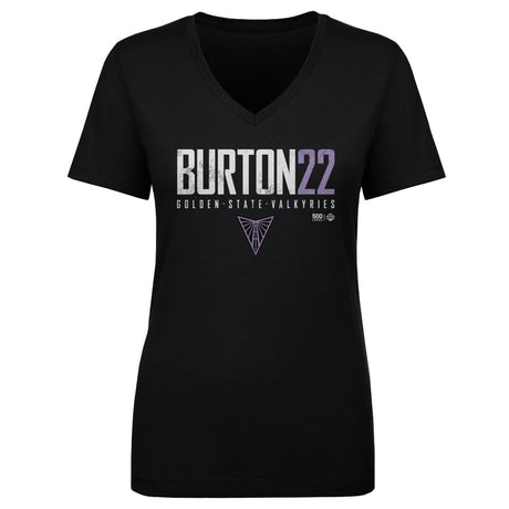 Veronica Burton Women's V-Neck T-Shirt | 500 LEVEL