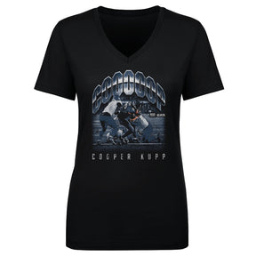 Cooper Kupp Women's V-Neck T-Shirt | 500 LEVEL