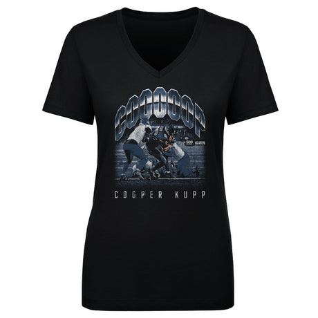 Cooper Kupp Women's V-Neck T-Shirt | 500 LEVEL