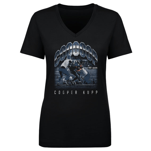 Cooper Kupp Women's V-Neck T-Shirt | 500 LEVEL