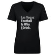 Las Vegas Football Women's V-Neck T-Shirt | 500 LEVEL