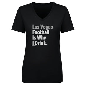 Las Vegas Football Women's V-Neck T-Shirt | 500 LEVEL