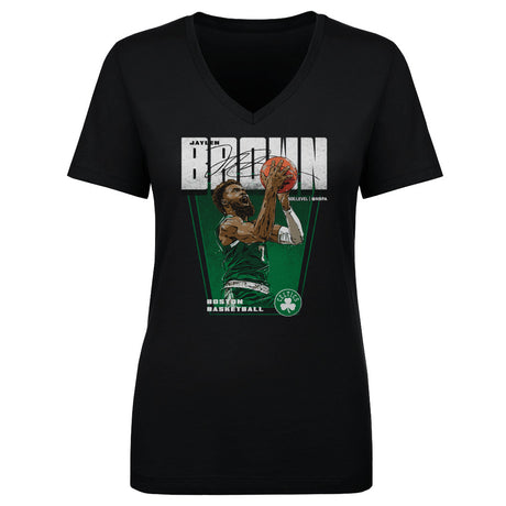 Jaylen Brown Women's V-Neck T-Shirt | 500 LEVEL