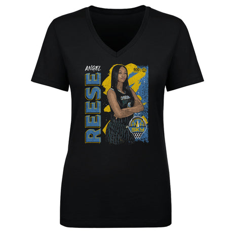 Angel Reese Women's V-Neck T-Shirt | 500 LEVEL