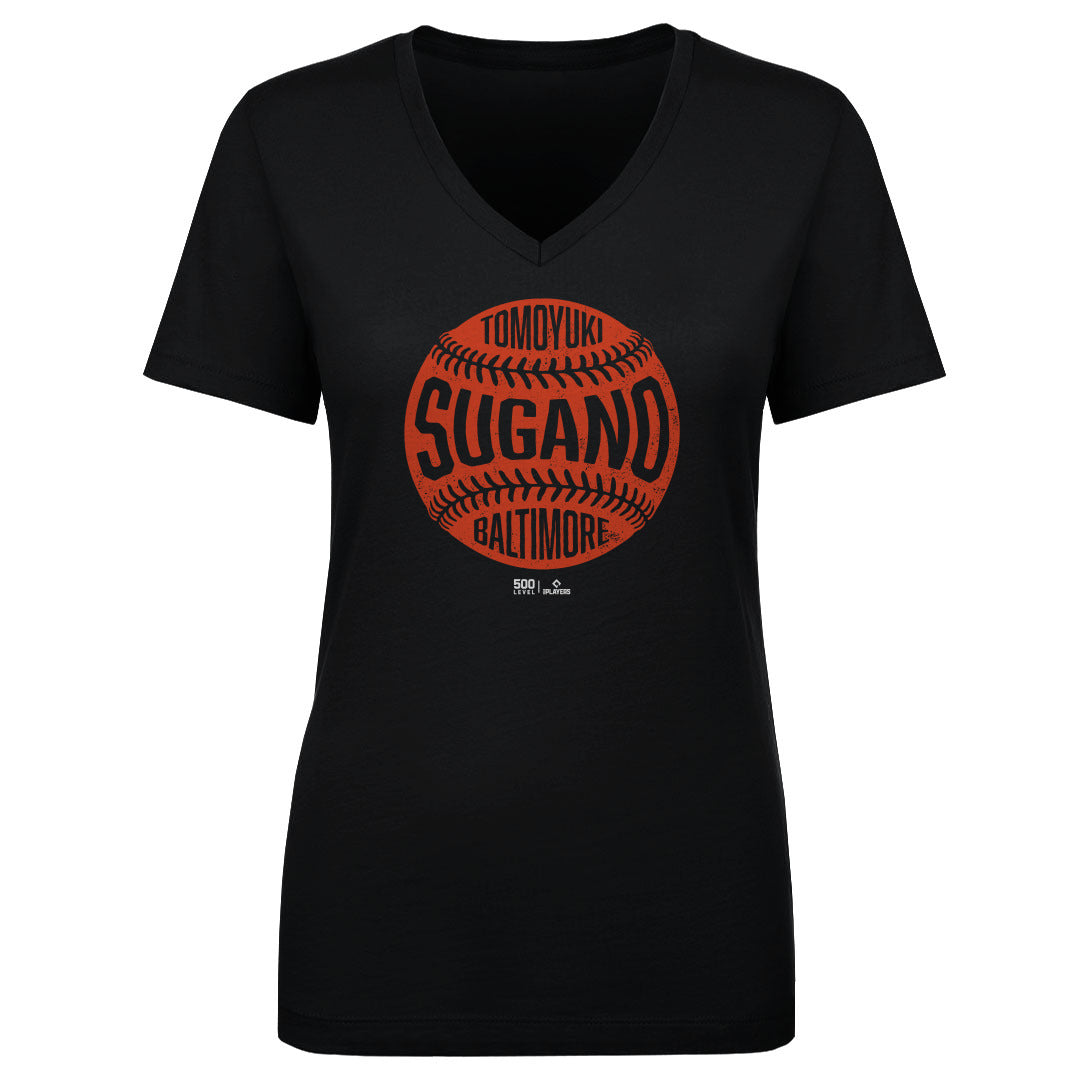 Tomoyuki Sugano Women's V-Neck T-Shirt | 500 LEVEL