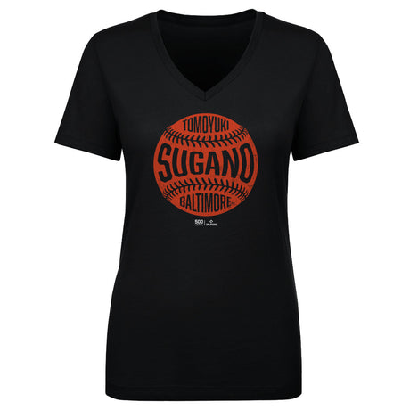 Tomoyuki Sugano Women's V-Neck T-Shirt | 500 LEVEL