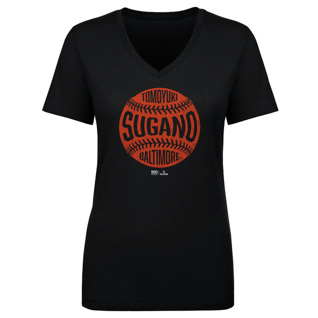 Tomoyuki Sugano Women's V-Neck T-Shirt | 500 LEVEL