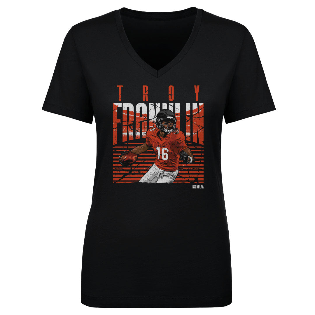 Troy Franklin Women&#39;s V-Neck T-Shirt | 500 LEVEL