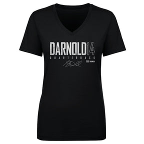 Sam Darnold Women's V-Neck T-Shirt | 500 LEVEL