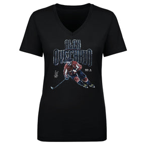 Alex Ovechkin Women's V-Neck T-Shirt | 500 LEVEL