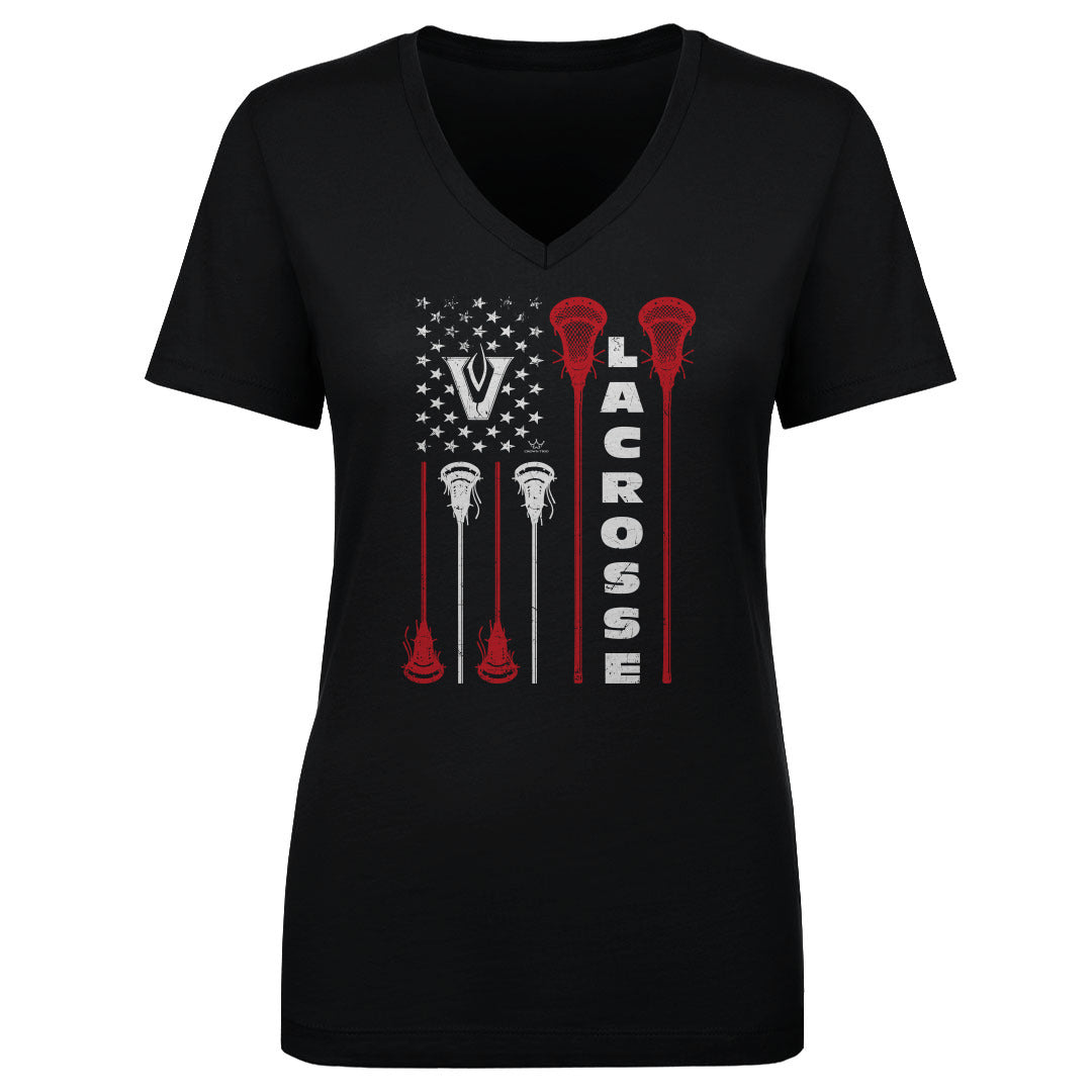 Crown Trio Women's V-Neck T-Shirt | 500 LEVEL