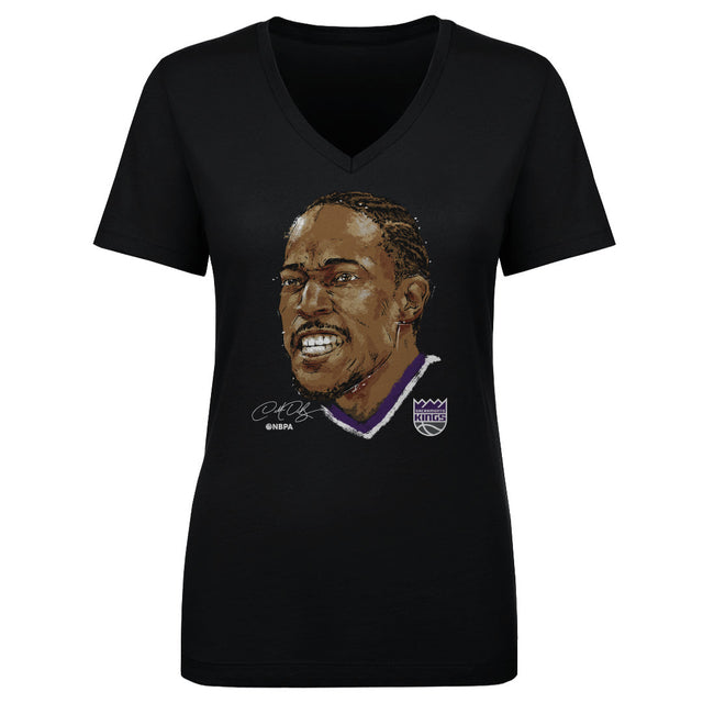 DeMar DeRozan Women's V-Neck T-Shirt | 500 LEVEL