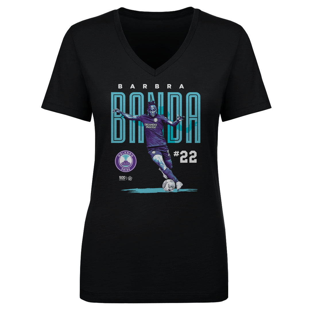 Barbra Banda Women's V-Neck T-Shirt | 500 LEVEL