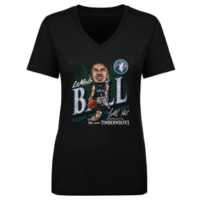 LaMelo Ball Women's V-Neck T-Shirt | 500 LEVEL