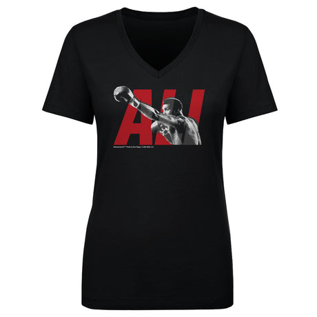 Muhammad Ali Women's V-Neck T-Shirt | 500 LEVEL