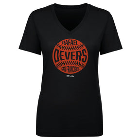 Rafael Devers Women's V-Neck T-Shirt | 500 LEVEL