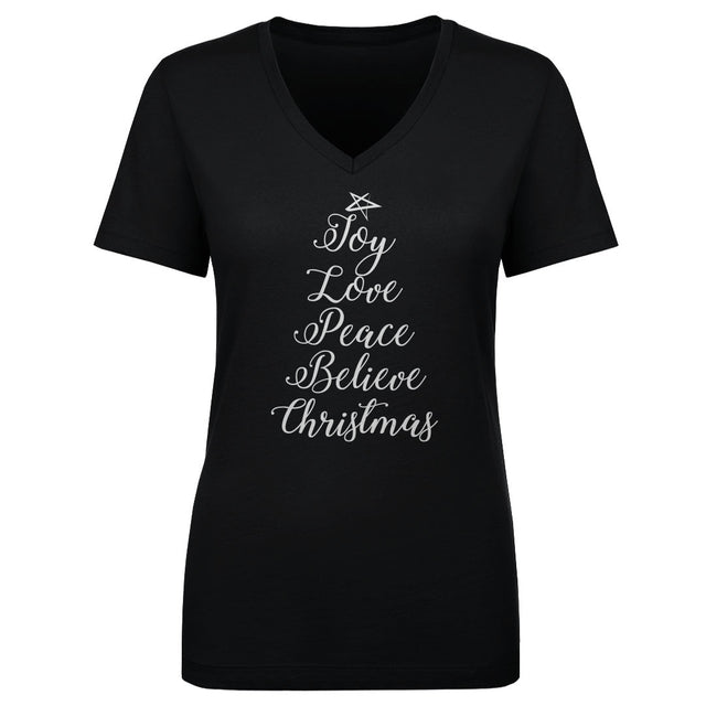 Christmas Women's V-Neck T-Shirt | 500 LEVEL