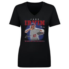 Jake Irvin Women's V-Neck T-Shirt | 500 LEVEL