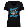 CM Punk Women's V-Neck T-Shirt | 500 LEVEL