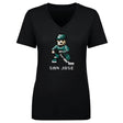 San Jose Hockey Women's V-Neck T-Shirt | 500 LEVEL