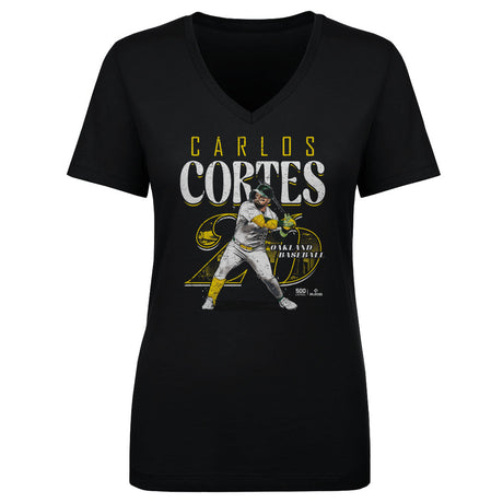 Carlos Cortes Women's V-Neck T-Shirt | 500 LEVEL
