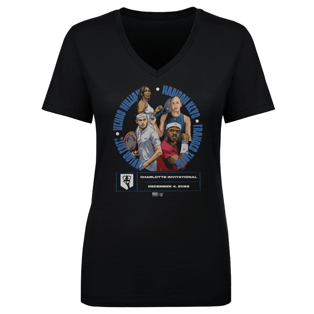 Charlotte Invitational Women's V-Neck T-Shirt | 500 LEVEL