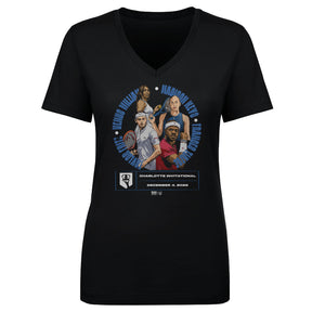 Charlotte Invitational Women's V-Neck T-Shirt | 500 LEVEL