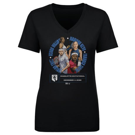 Charlotte Invitational Women's V-Neck T-Shirt | 500 LEVEL