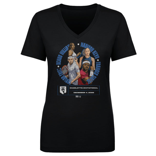 Charlotte Invitational Women's V-Neck T-Shirt | 500 LEVEL
