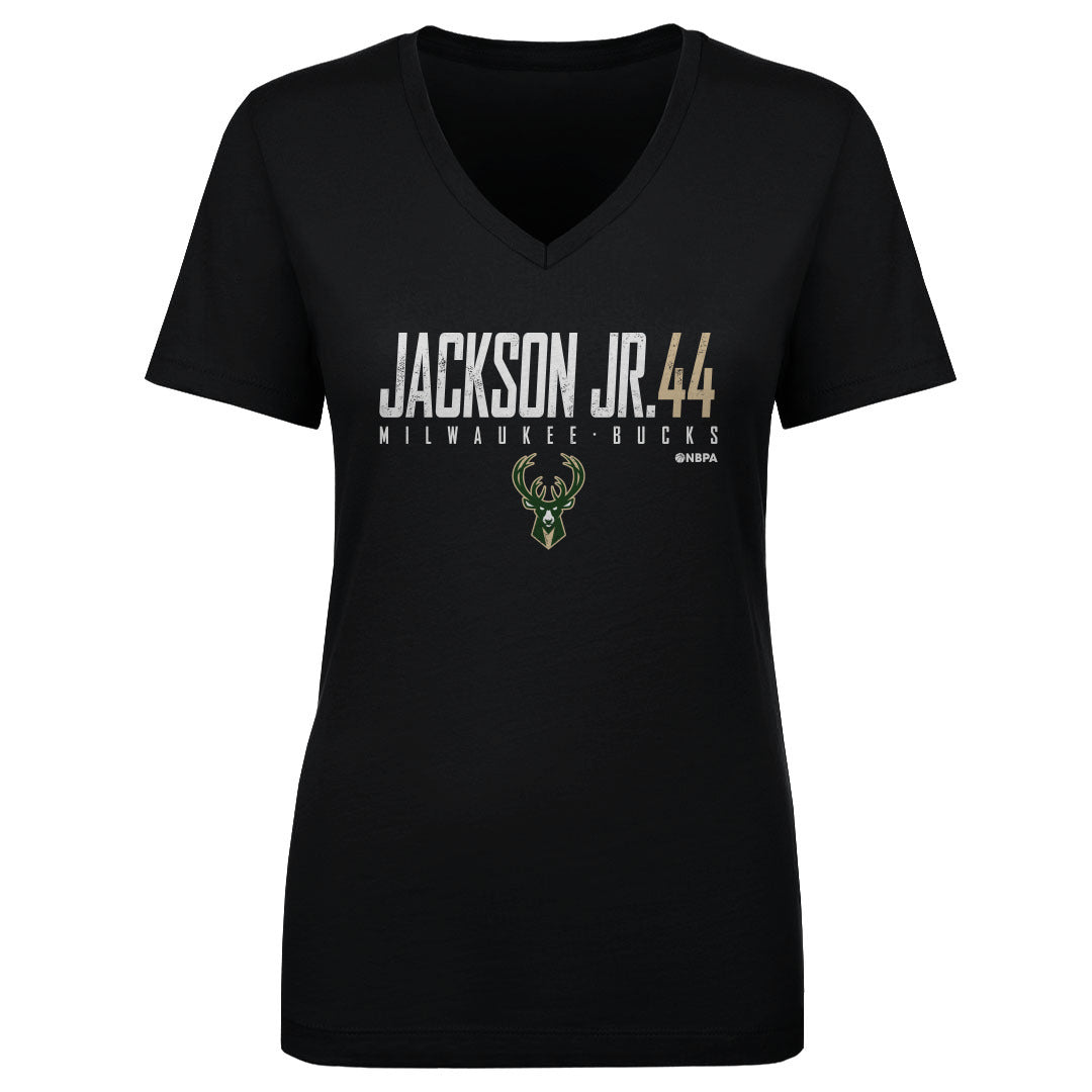 Andre Jackson Jr. Women's V-Neck T-Shirt | 500 LEVEL