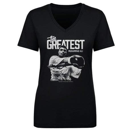 Muhammad Ali Women's V-Neck T-Shirt | 500 LEVEL