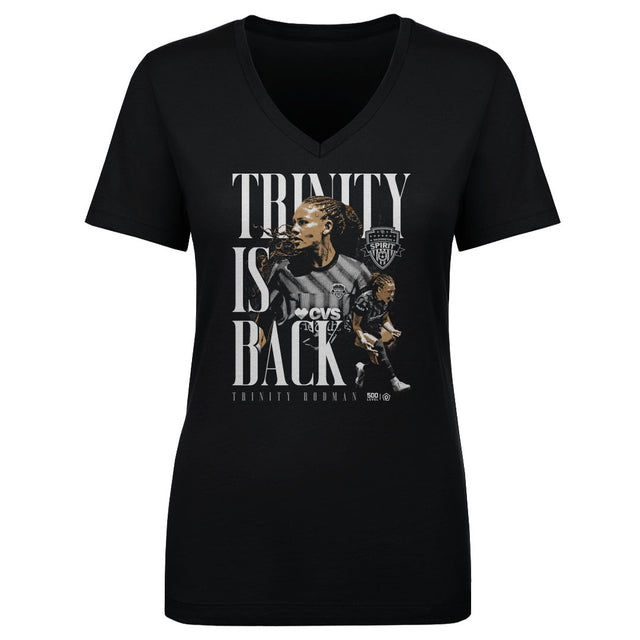 Trinity Rodman Women's V-Neck T-Shirt | 500 LEVEL