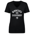 Minnesota Timberwolves Women's V-Neck T-Shirt | 500 LEVEL
