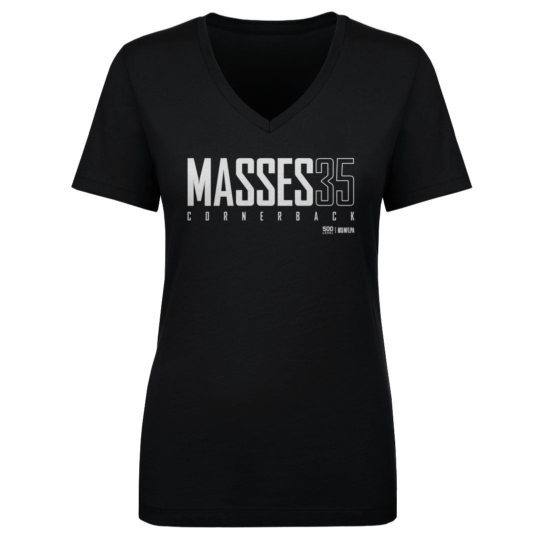 Hezekiah Masses Women's V-Neck T-Shirt | 500 LEVEL