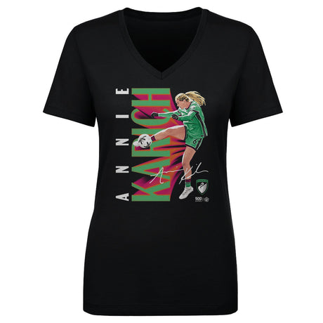 Annie Karich Women's V-Neck T-Shirt | 500 LEVEL
