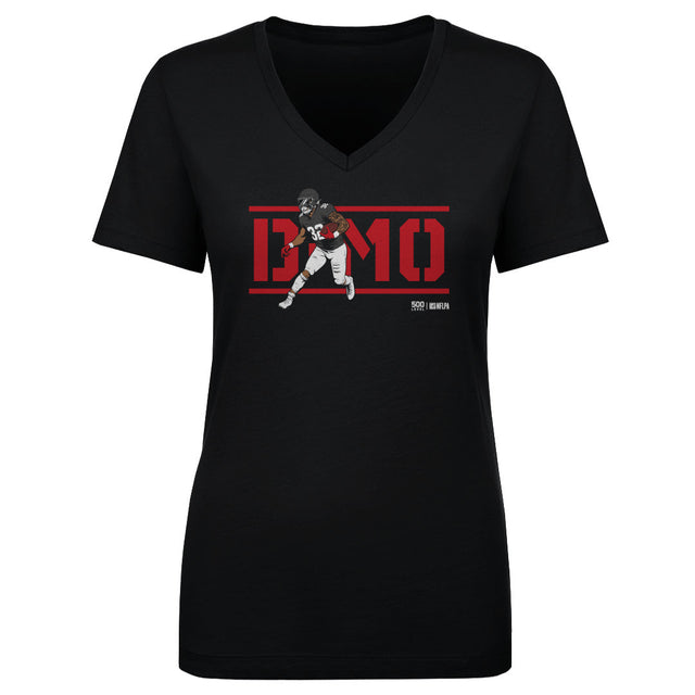 David Montgomery Women's V-Neck T-Shirt | 500 LEVEL