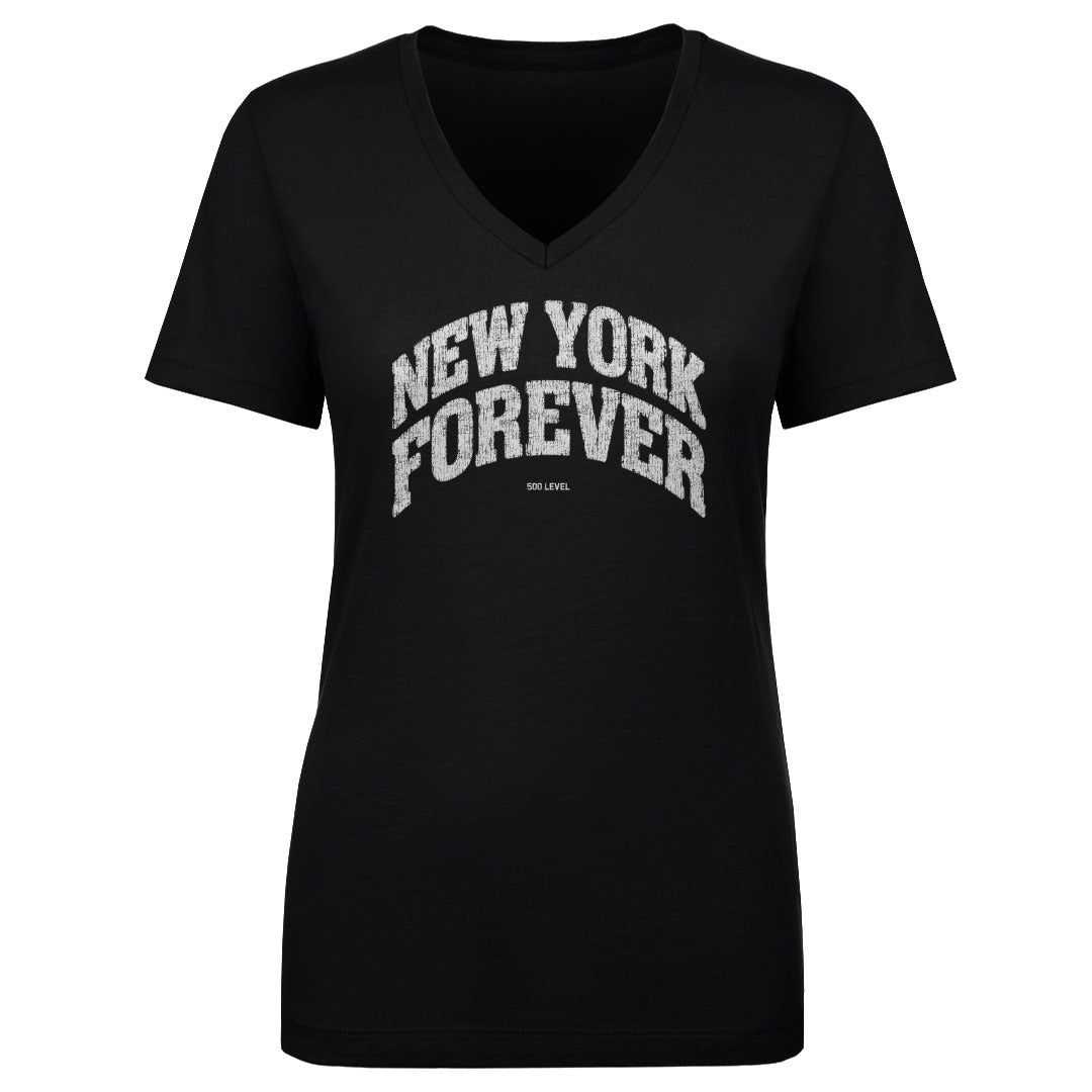New York Women's V-Neck T-Shirt | 500 LEVEL