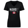 Connor McDavid Women's V-Neck T-Shirt | 500 LEVEL