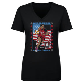Angel Reese Women's V-Neck T-Shirt | 500 LEVEL