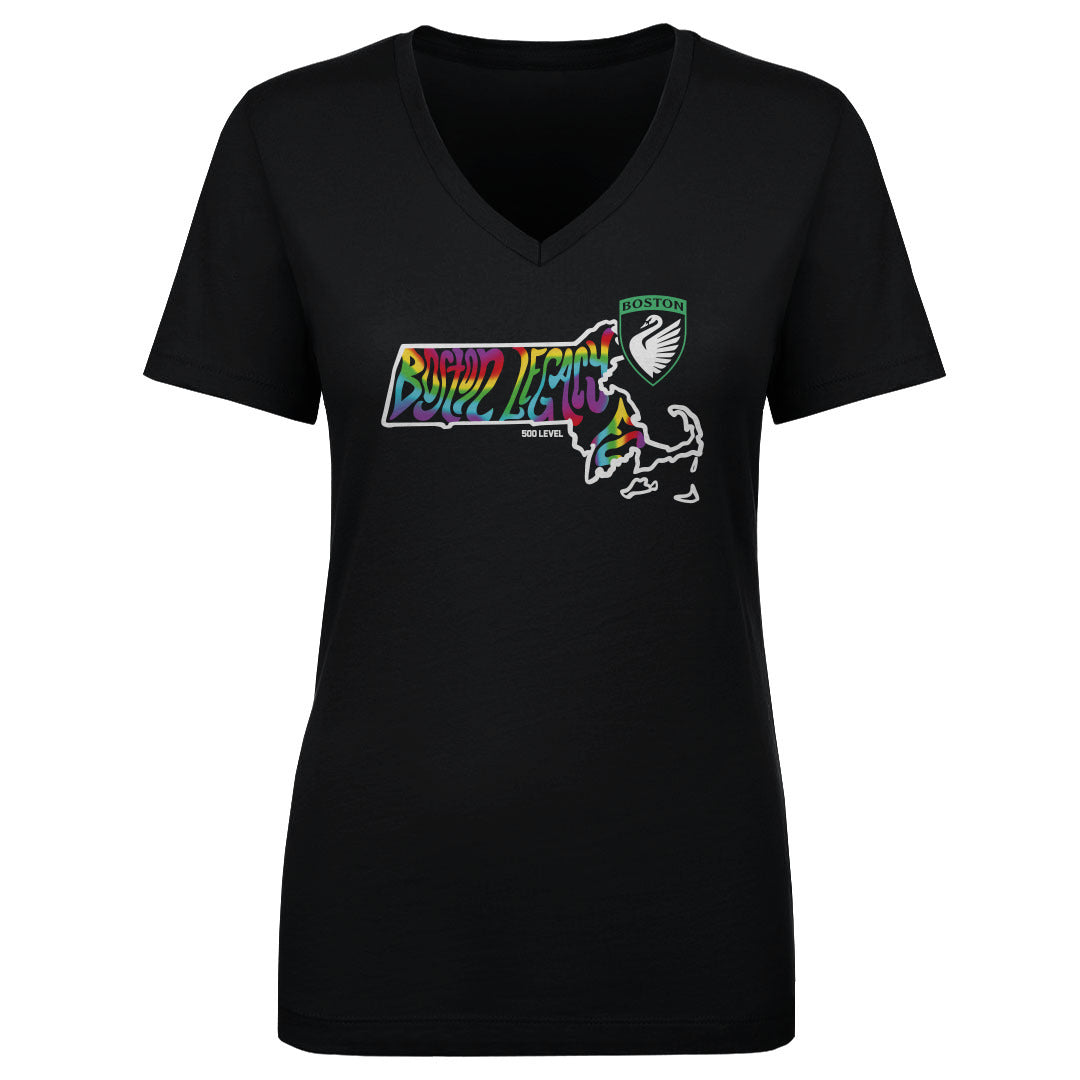 Boston Legacy FC Women's V-Neck T-Shirt | 500 LEVEL
