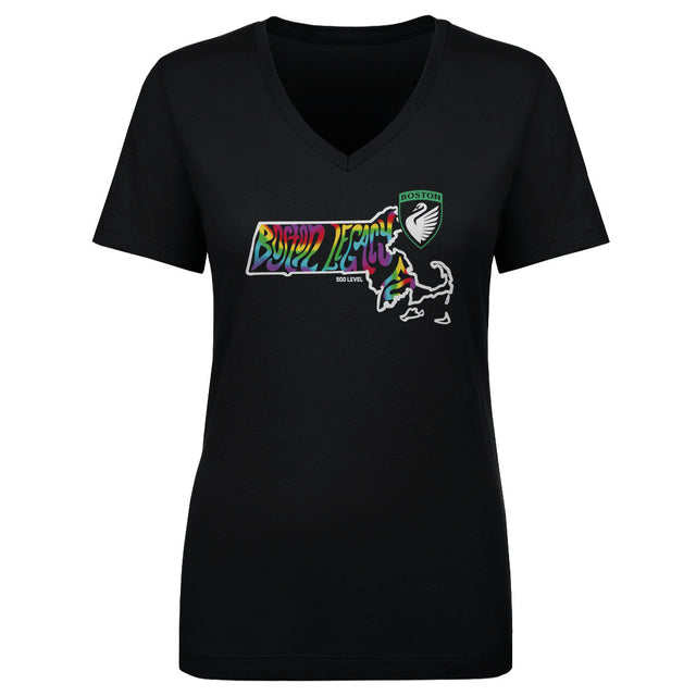 Boston Legacy FC Women's V-Neck T-Shirt | 500 LEVEL