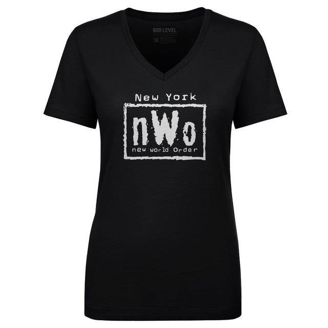 nWo Women's V-Neck T-Shirt | 500 LEVEL