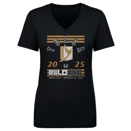 FC Tulsa Women's V-Neck T-Shirt | 500 LEVEL