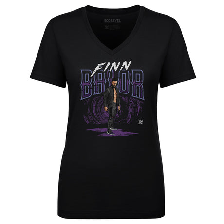 Finn Balor Women's V-Neck T-Shirt | 500 LEVEL