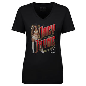 Jacy Jayne Women's V-Neck T-Shirt | 500 LEVEL