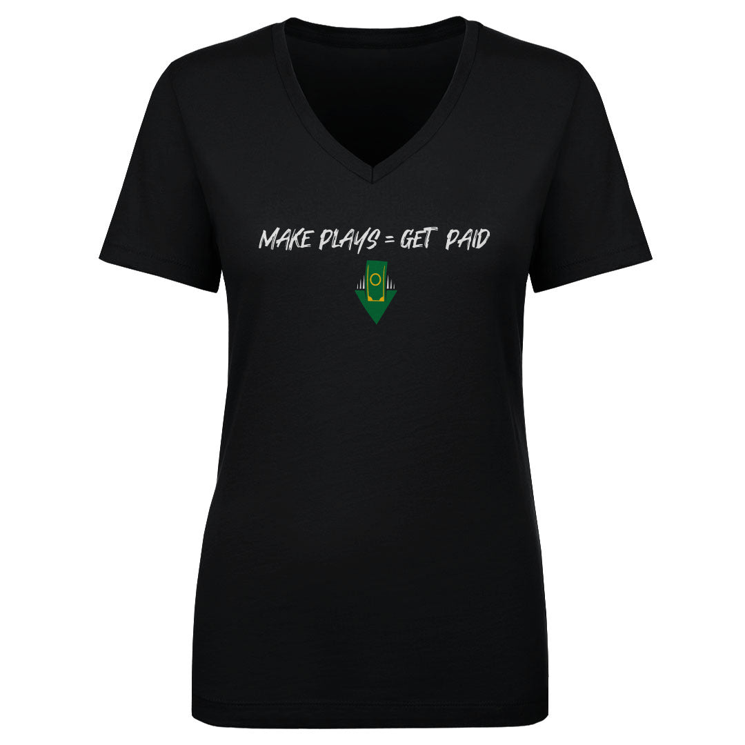 James White Women's V-Neck T-Shirt | 500 LEVEL