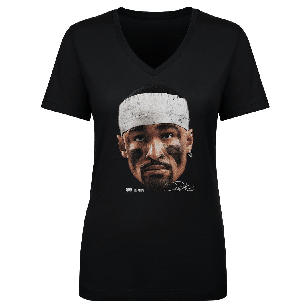 Jalen Hurts Women's V-Neck T-Shirt | 500 LEVEL