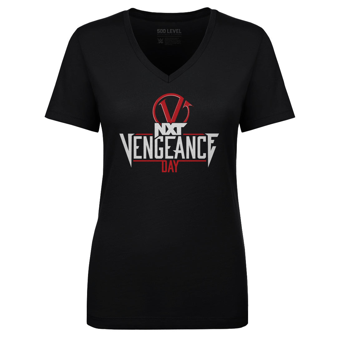 Vegenance Day Women's V-Neck T-Shirt | 500 LEVEL